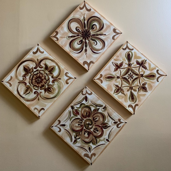 Southern Living At Home Wall Decor Southern Living Painted Wood Wall Plaques 6ea Poshmark